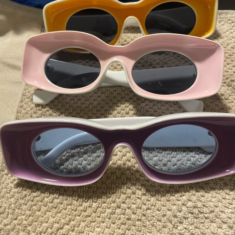 LOT OF 3 SUNGLASSES - IBIZA UNBRANDED